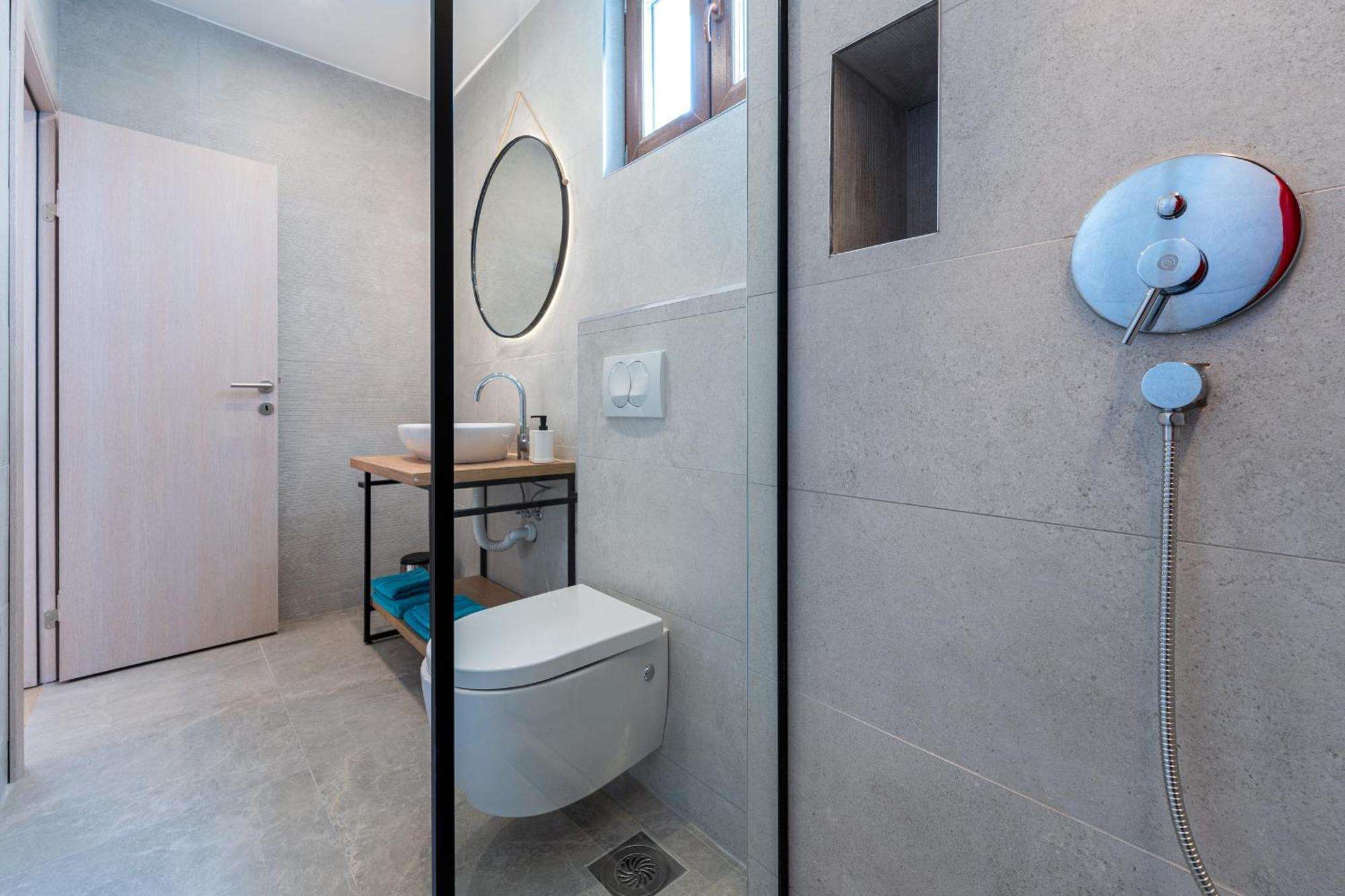 Niki Apartments Przno Светі-Стефан Екстер'єр фото