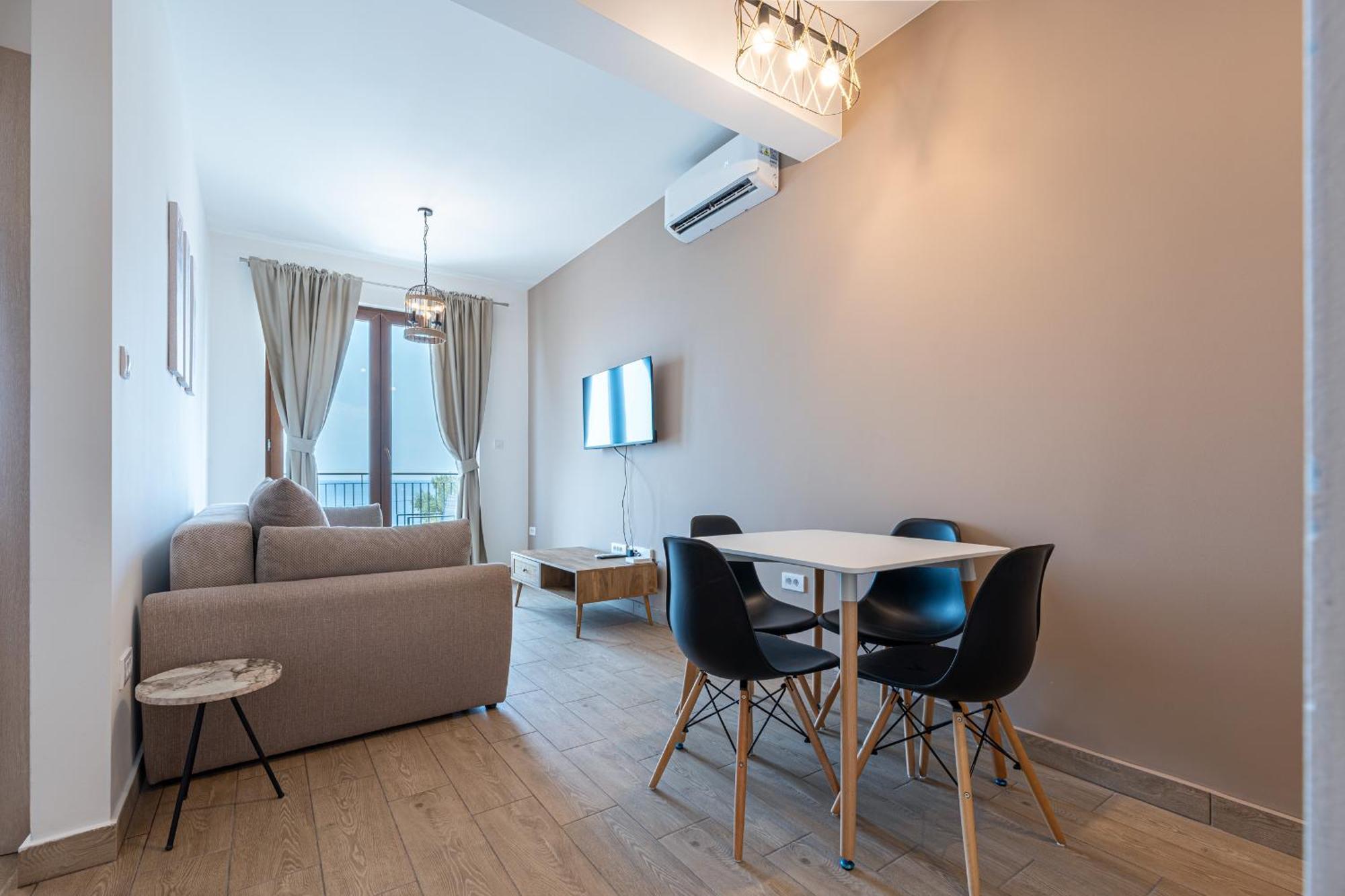 Niki Apartments Przno Светі-Стефан Екстер'єр фото