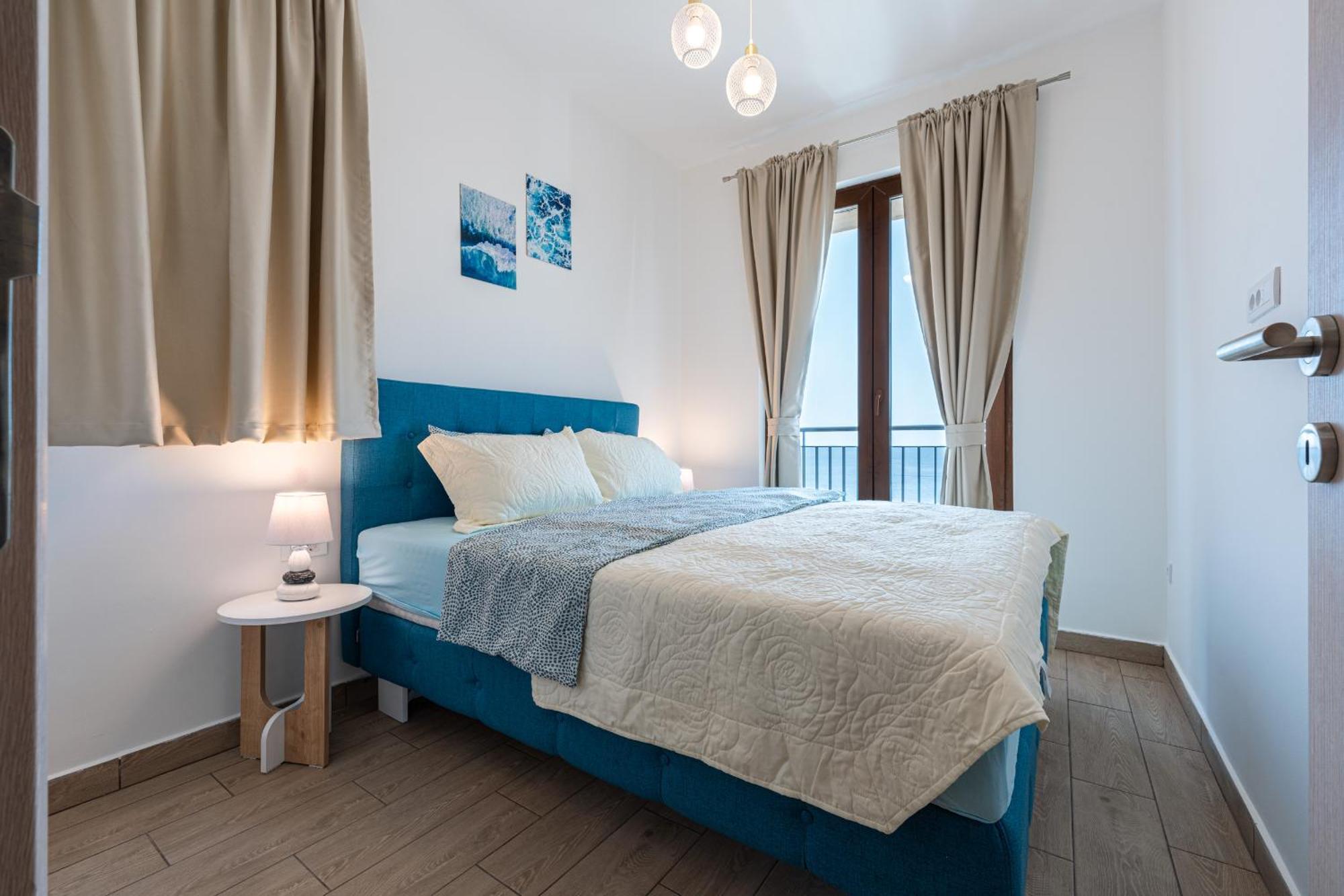 Niki Apartments Przno Светі-Стефан Екстер'єр фото