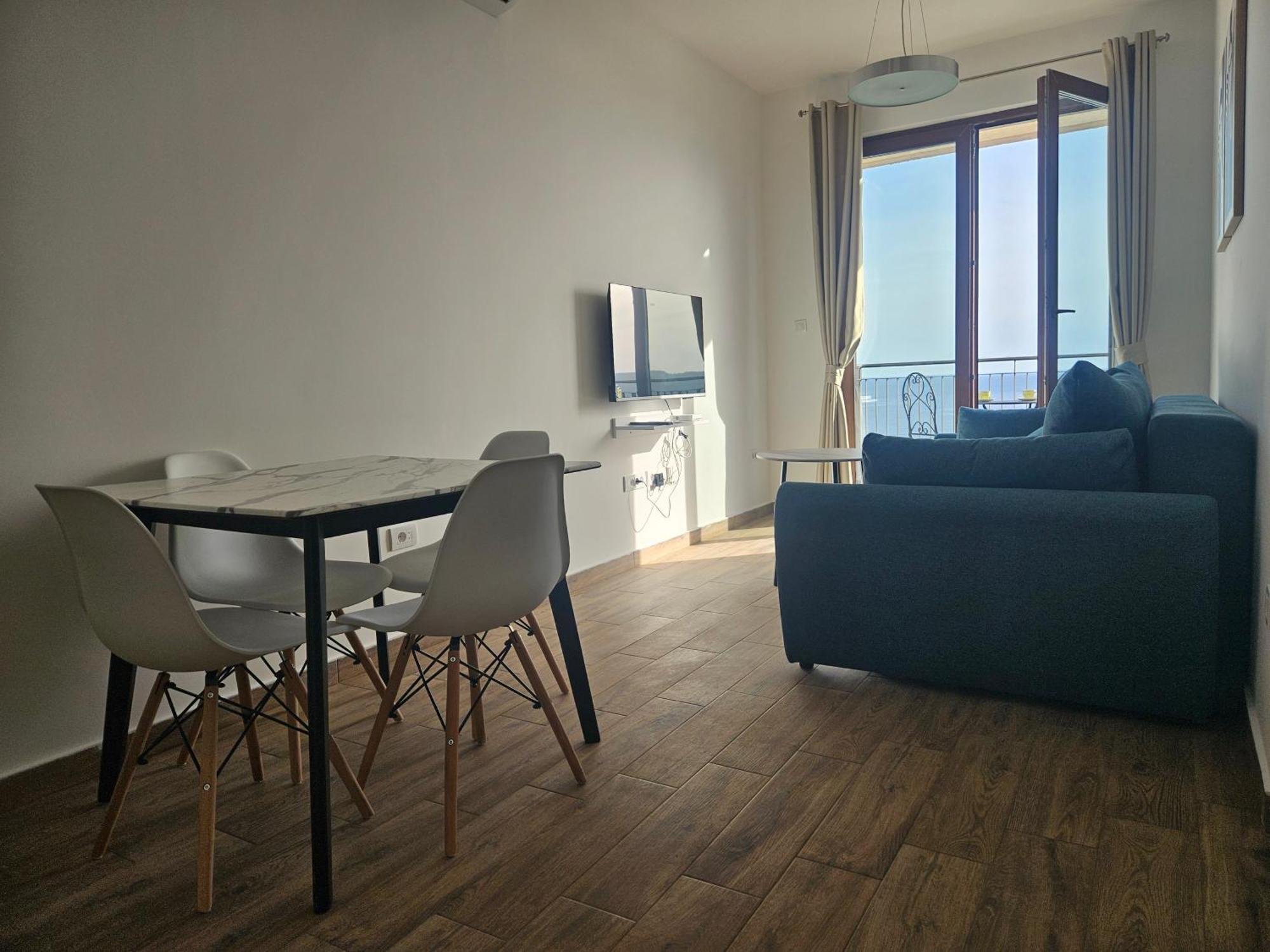 Niki Apartments Przno Светі-Стефан Екстер'єр фото